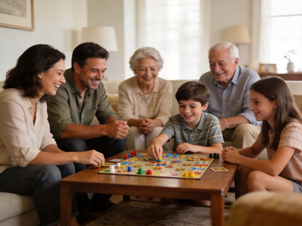 Couple laughing together on vacation without a worry